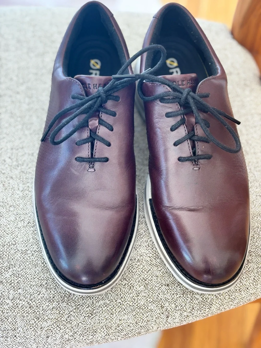 Cole Haan Men’s Original Grand Cloudfeel Energy Twin Oxford in Cordovan
